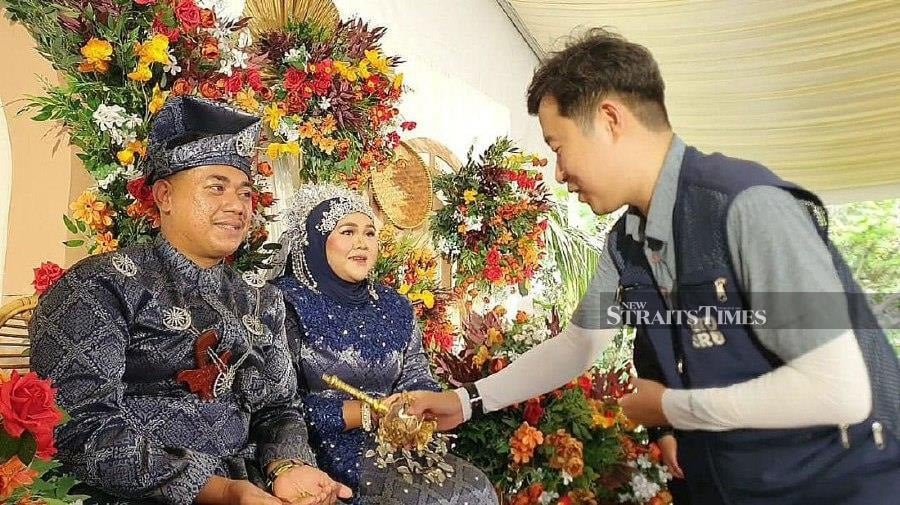 Traditional Malay wedding charms AARDO international civil servants