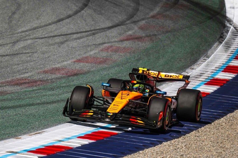 Norris savours finding 'the old me' in taking pole at Austrian GP