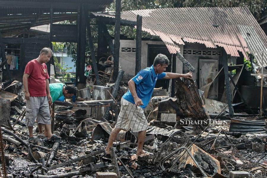 Hutan Melintang fire: Census conducted to channel aid; cause still under probe