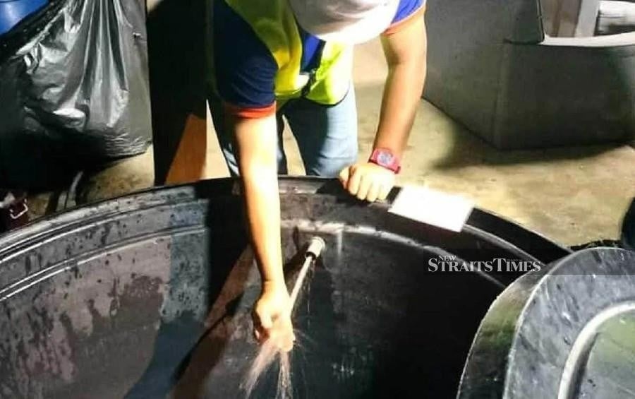 Op Curi Air: Illegal water connection uncovered at Mantin farm