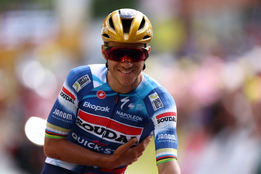 Evenepoel eyes yellow jersey as time trial set to test Tour favourites