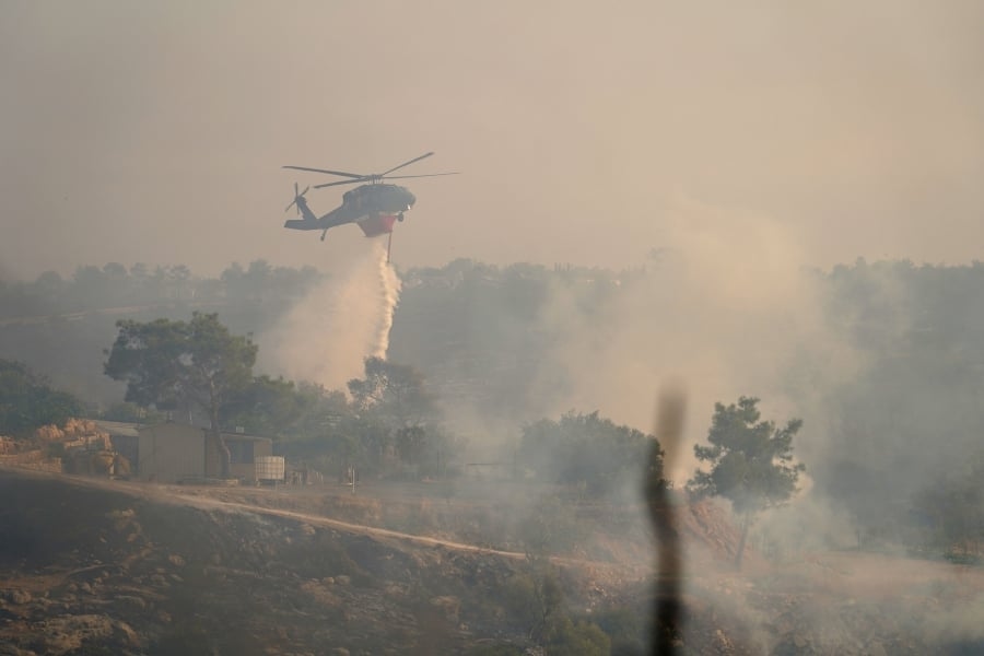 Two dead as Cyprus battles wildfire in searing heat