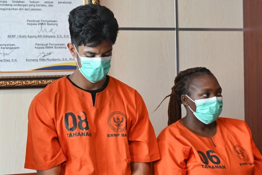Brazilian, South African arrested in Bali over drugs