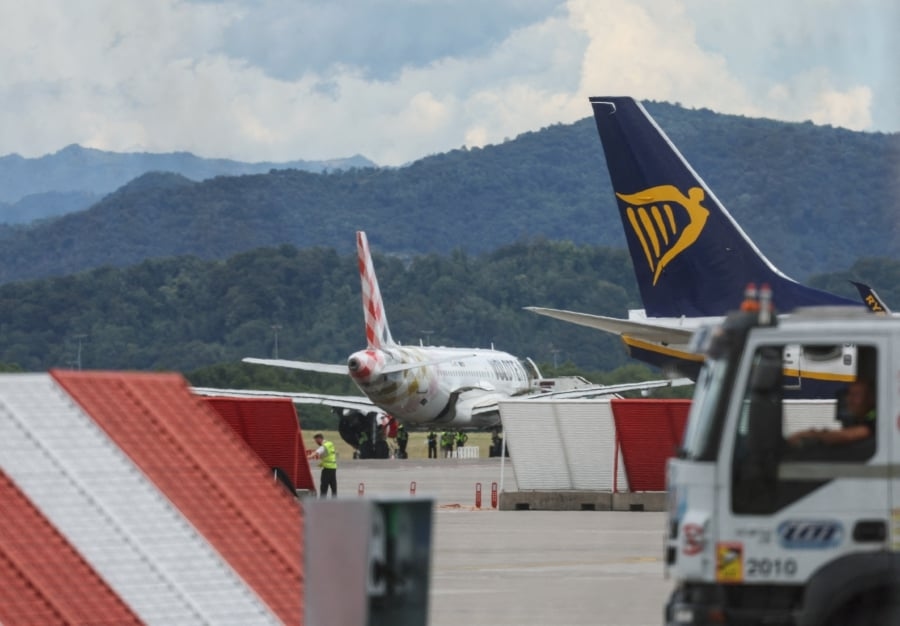 Man dies after being sucked into plane engine at Italy airport