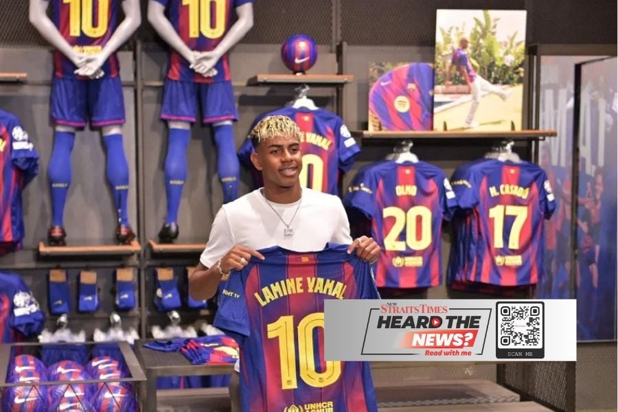 Barca winger vows to forge own path after treble-winning season
