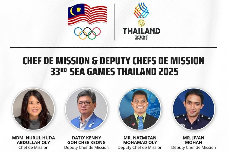 Nurul Huda and three deputies to lead Sea Games contingent