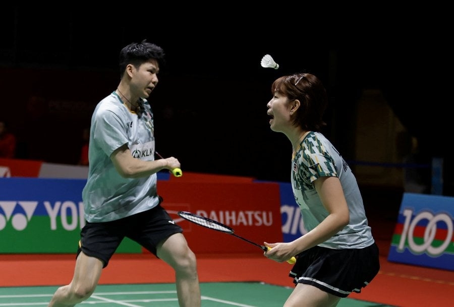 Soon Huat-Shevon stopped by China's world No.2 pair