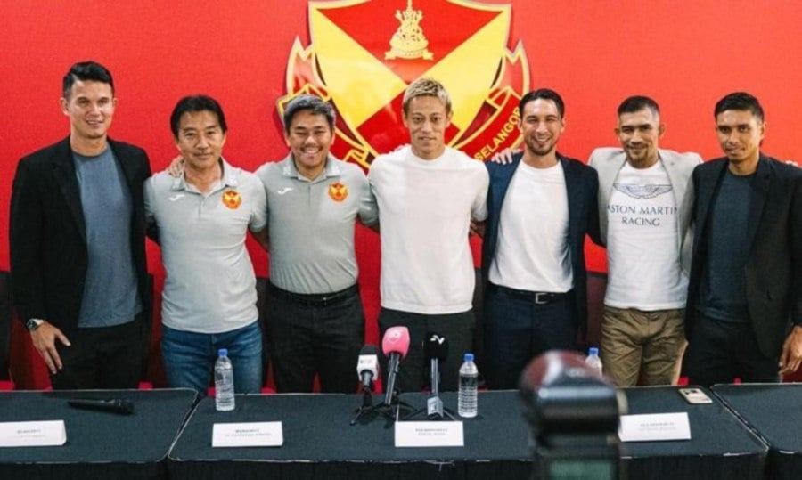 Honda and his Asian legends to take on Selangor