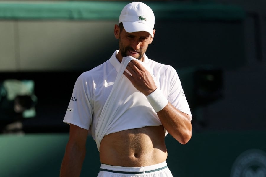 Reality bites for Djokovic after crushing Wimbledon loss