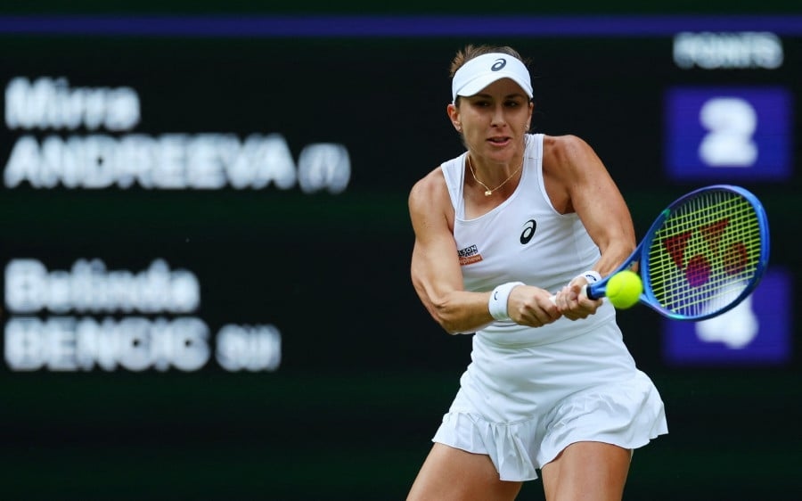 Swiss mum Bencic through to her first Wimbledon semi-final