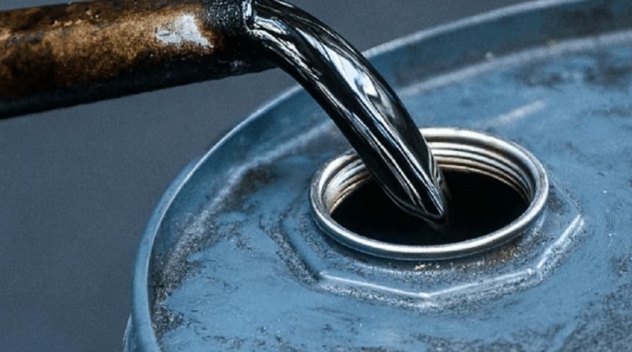 Oil edges down as market contemplates potential sanctions, tariffs