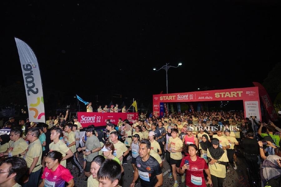 SCORE Marathon hits record 33,000 runners from 48 countries
