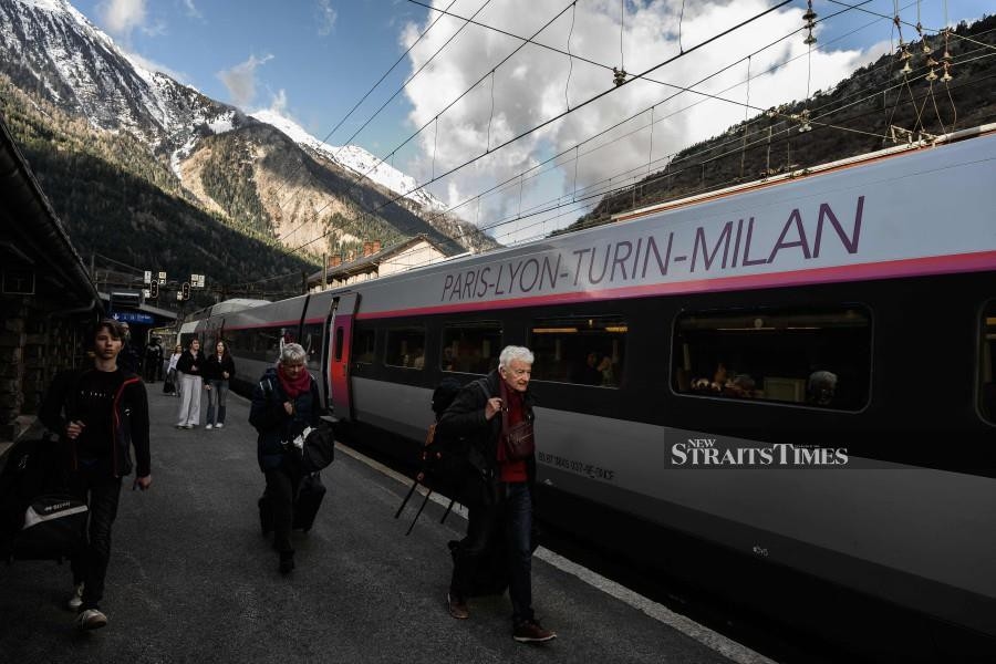France-Italy train services suspended after severe storms