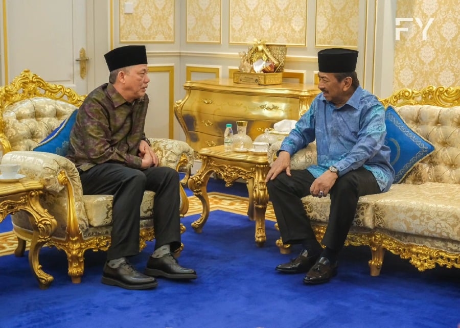 DPM Fadillah pays courtesy call on Sabah governor