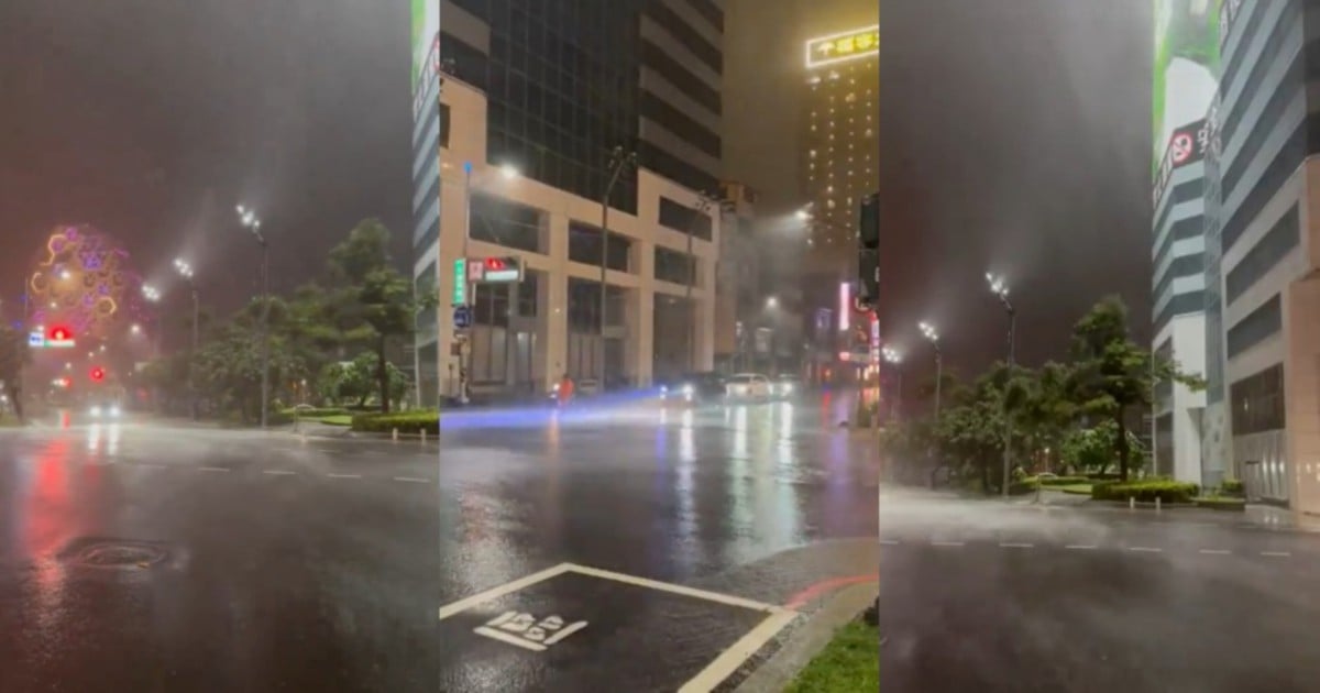 Typhoon Danas triggers floods and landslides in Taiwan; nearly 3,000 evacuated