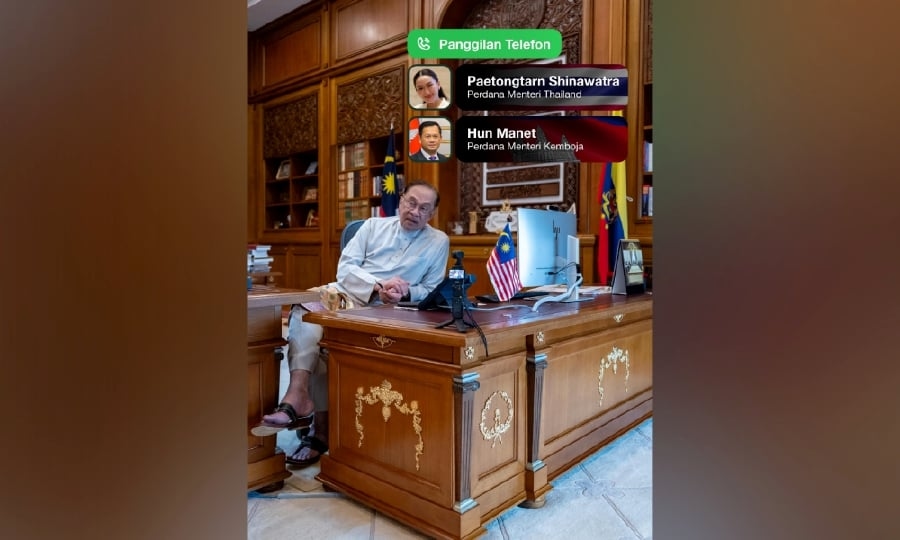 Hun Manet briefs Anwar on Cambodia-Thailand border dispute