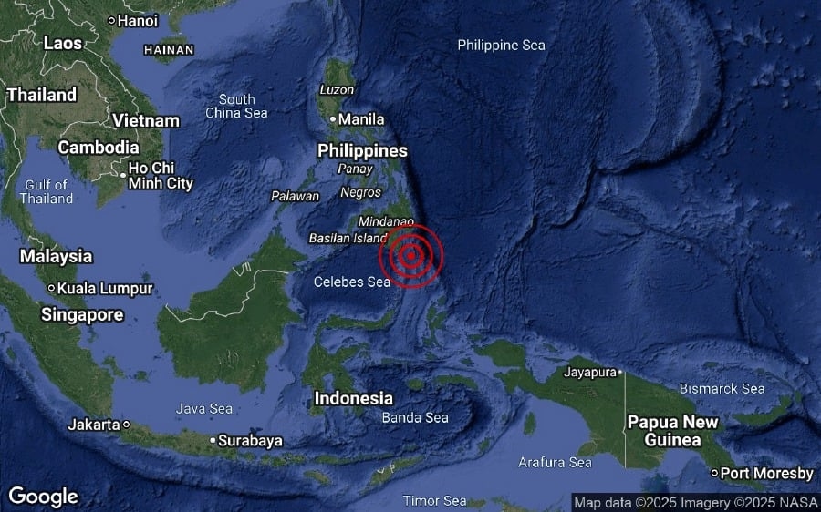 6.1-magnitude quake hits off southern Philippines