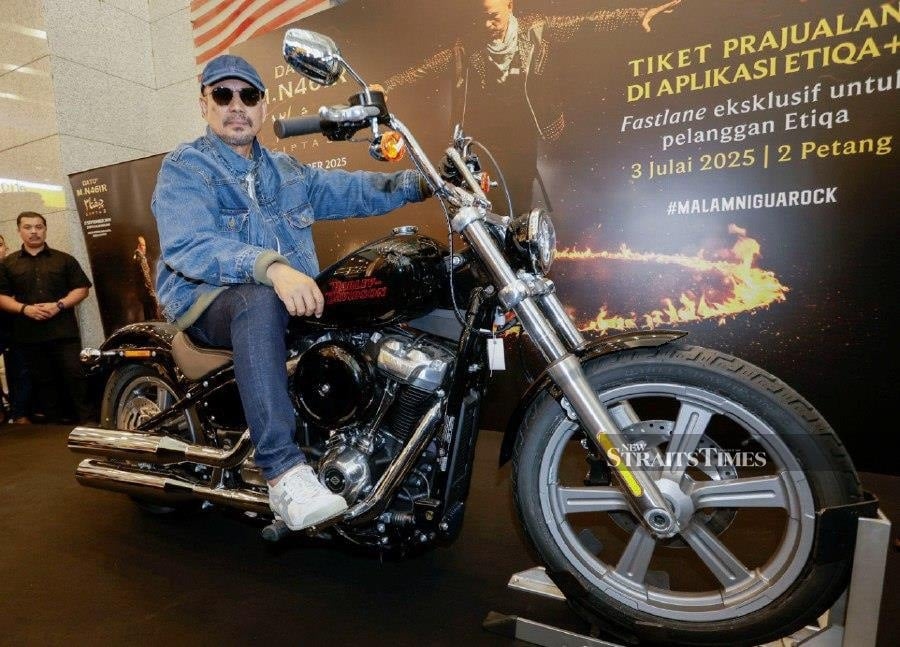 #SHOWBIZ: Win a Harley-Davidson motorcycle at M. Nasir's upcoming concert