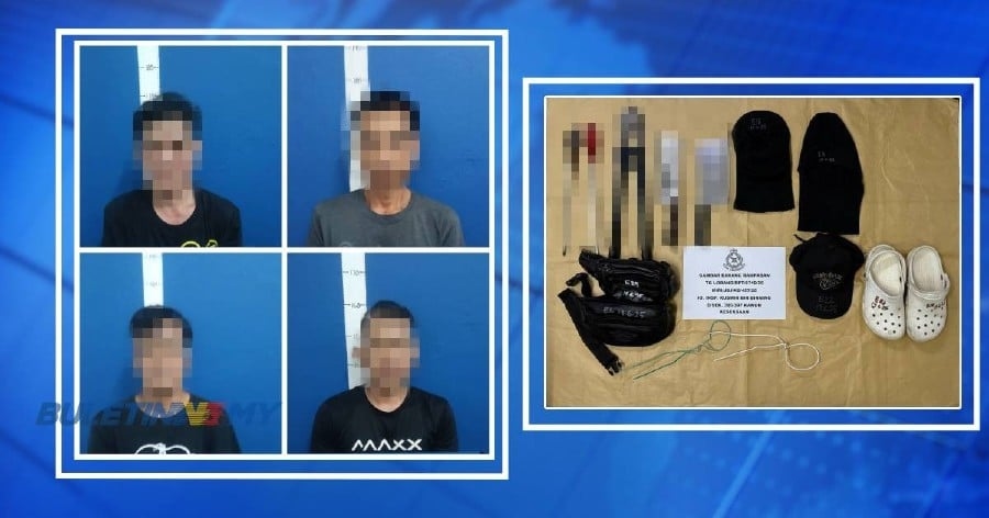 Miri armed robbery gang nabbed within 24 hours