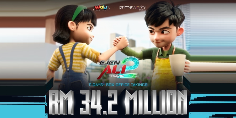 #SHOWBIZ: Ejen Ali sequel collects RM34.2mil at box office in just 11 days