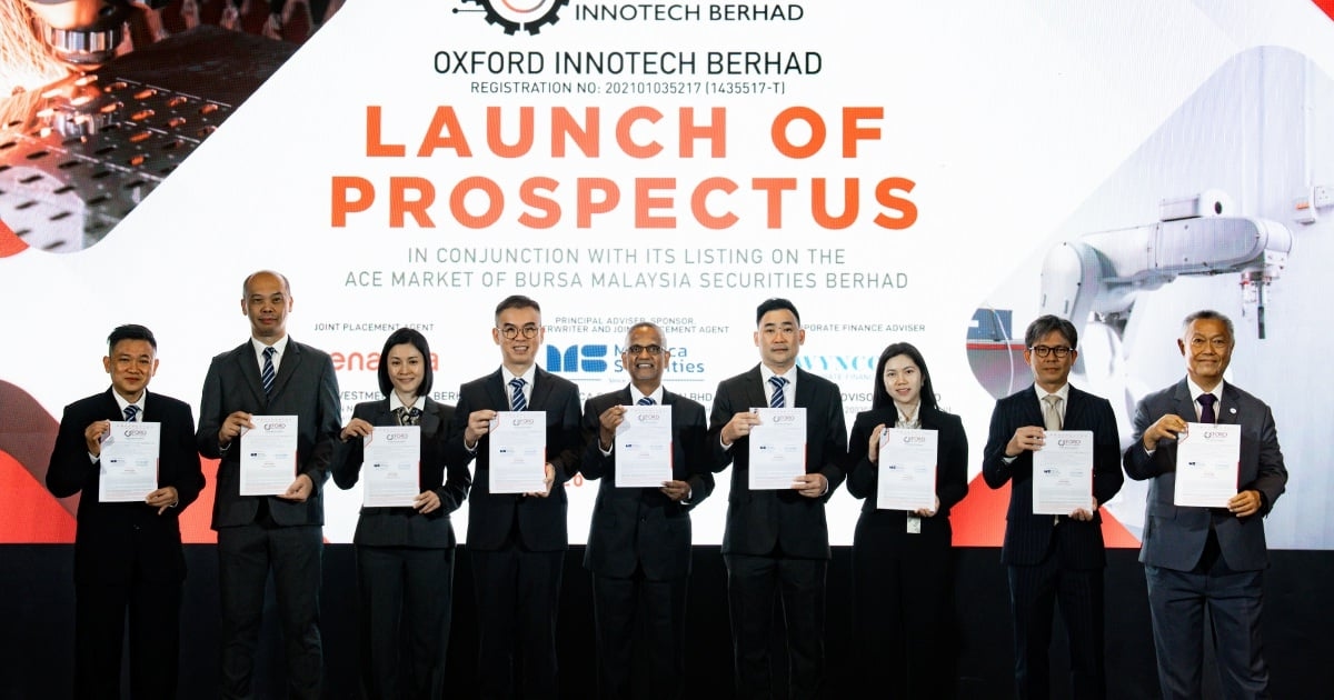 Oxford Innotech opens IPO applications at 29 sen to raise RM41.6mil