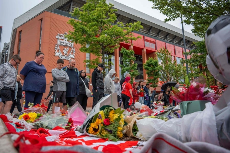 Salah 'frightened' to return as Liverpool mourns Jota's tragic death