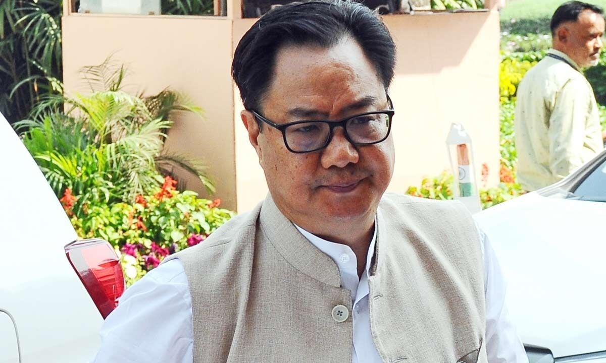 Kiren Rijiju targets Mamata govt for refusing to implement Waqf Act