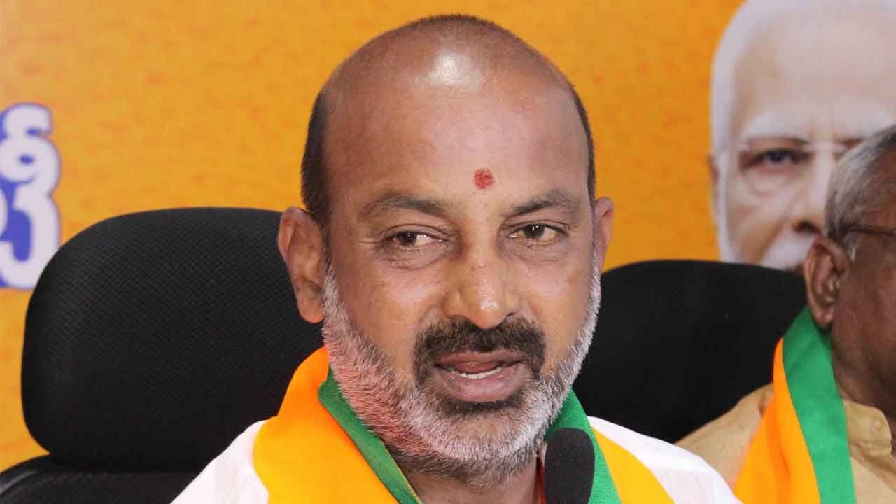 Has HYDRAA given exception to Akbaruddin, asks Bandi Sanjay