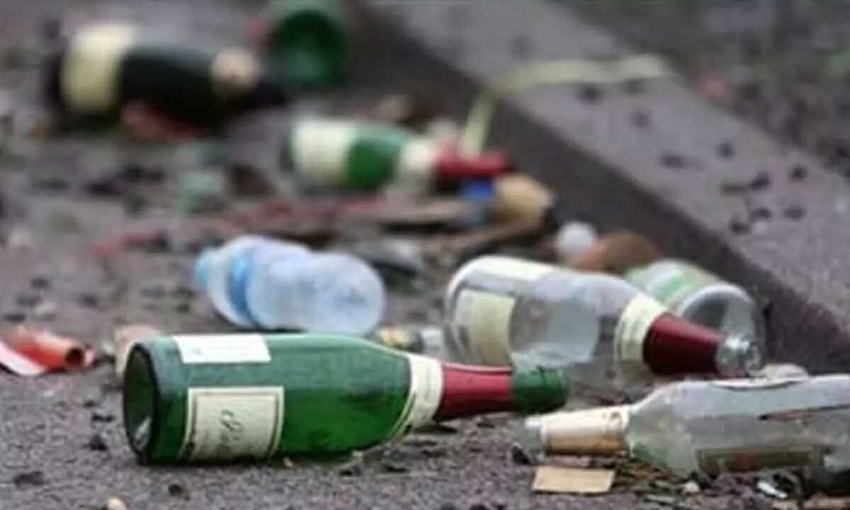 PED destroys illegal liquor
