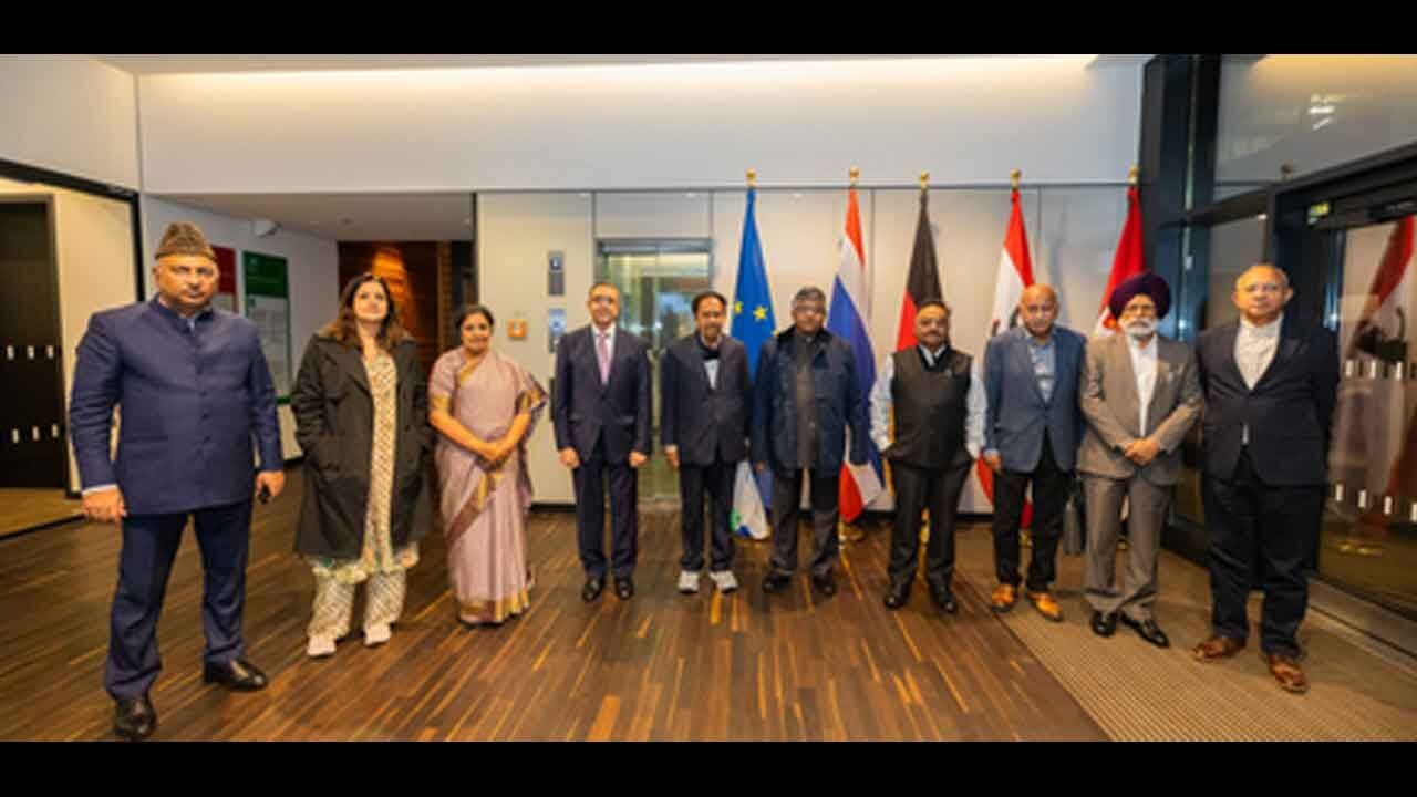 Indian delegation arrives in Germany to convey India's united and resolute stand against terrorism