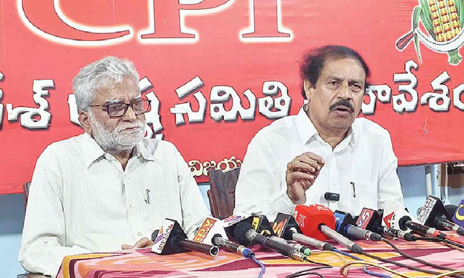 Hold all-party meeting on irrigation projects, CPI demands govt