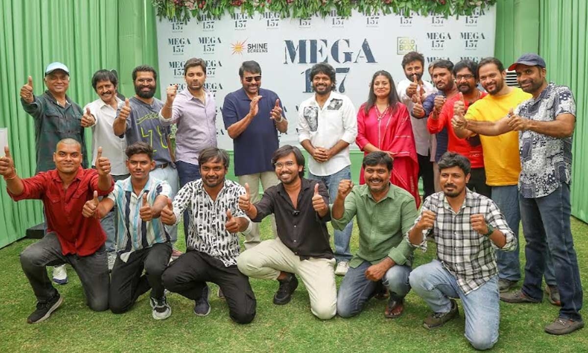 Chiranjeevi-Anil Ravipudi's ‘Mega157' wraps up Mussoorie schedule