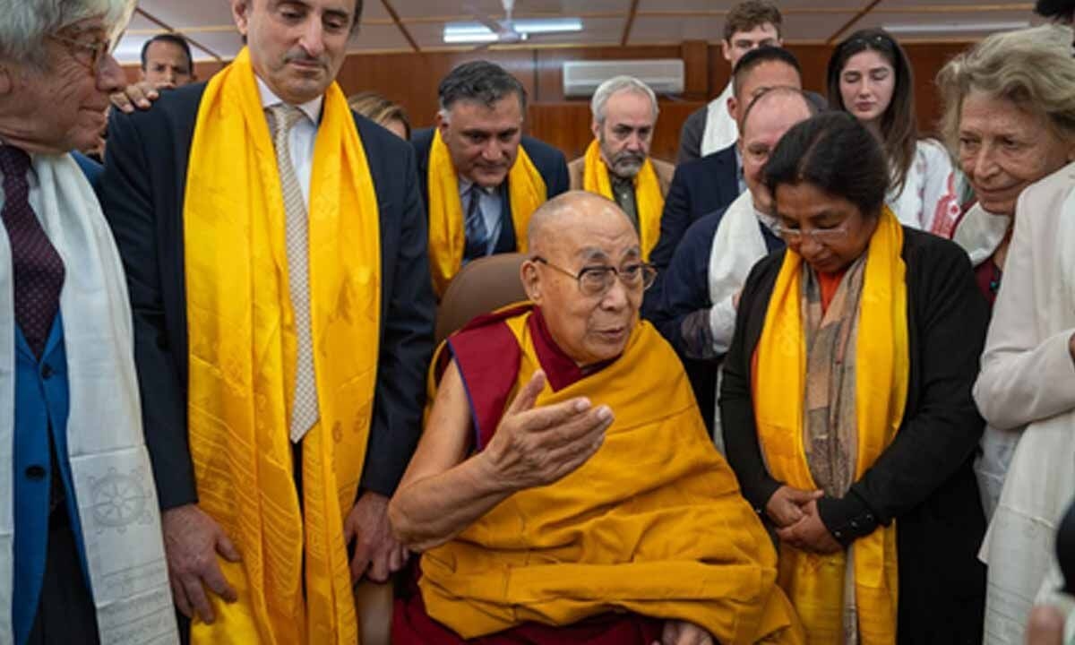 Close to 90, Dalai Lama determined as ever to embrace every soul that reaches for him
