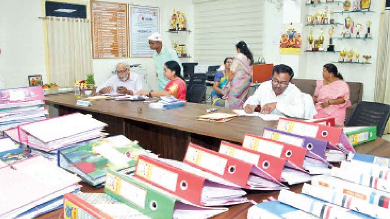 NBA team inspects Padmavathi Women's Polytechnic College