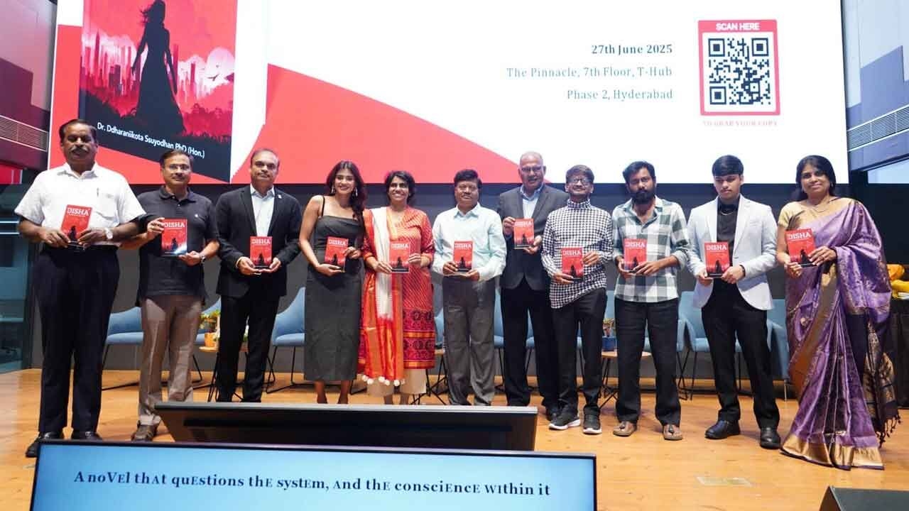 Disha Book Launch Garners Powerful Voices for Justice and Reform at T-Hub, Hyderabad