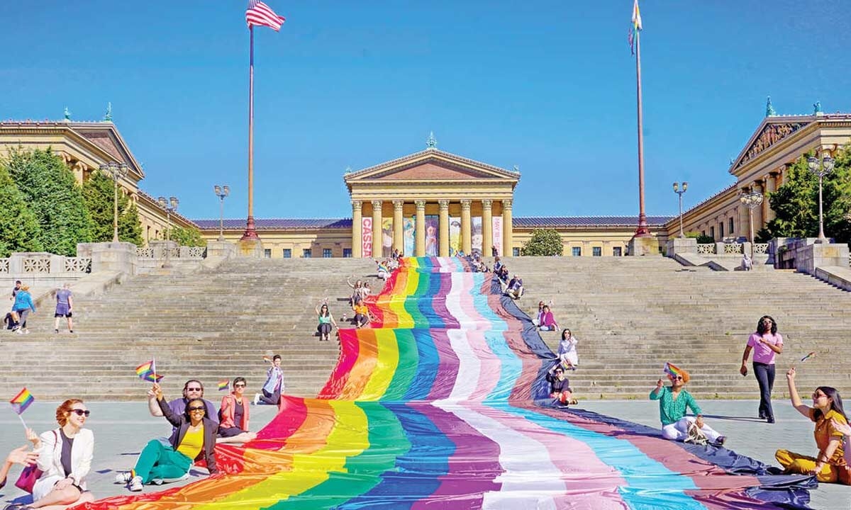 Philadelphia's vibrant colours of pride
