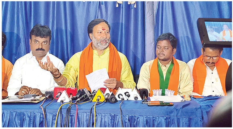 BJP alleges irregularities in machinery purchase in TTD