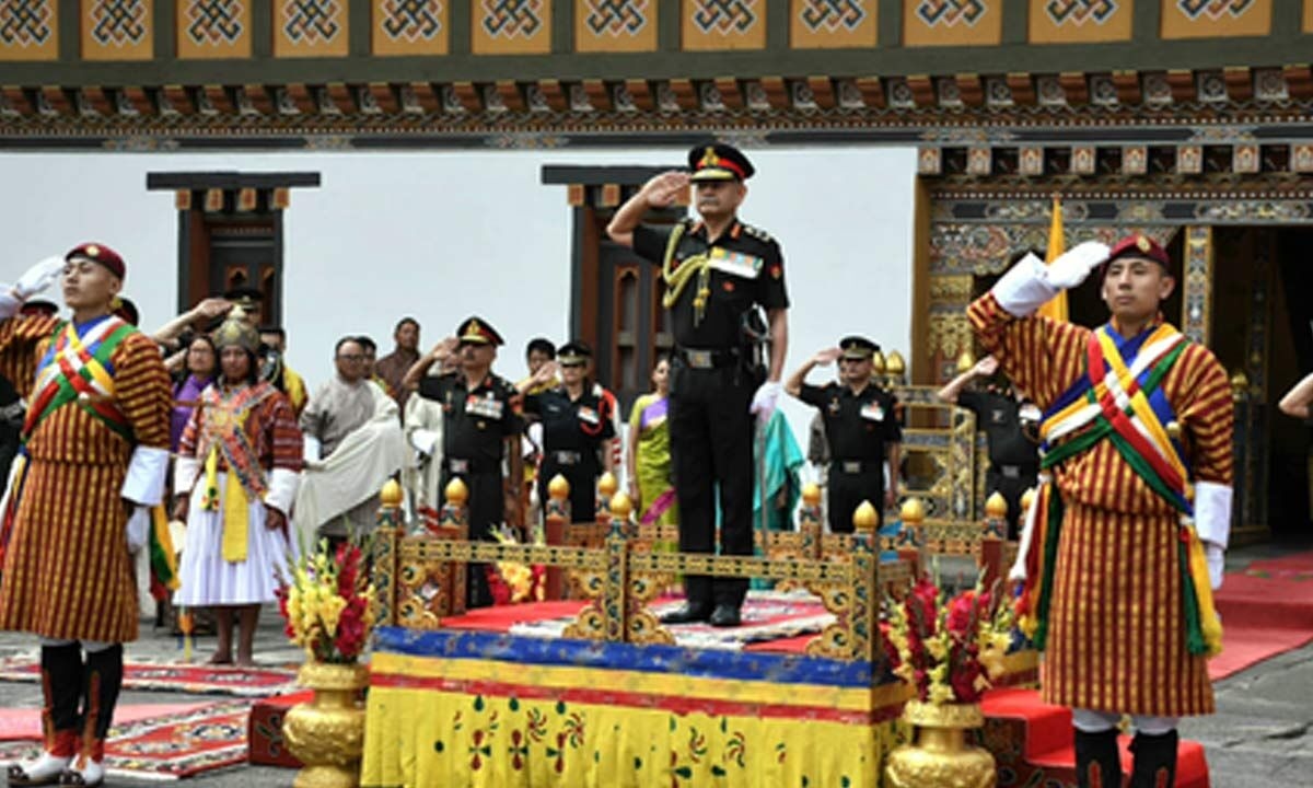 India and Bhutan deepen strategic defence cooperation during Army Chief's visit