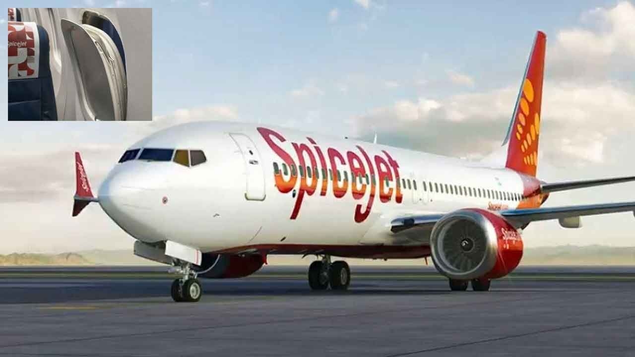 Air Scare: SpiceJet flight's windowpane dislodges inside!