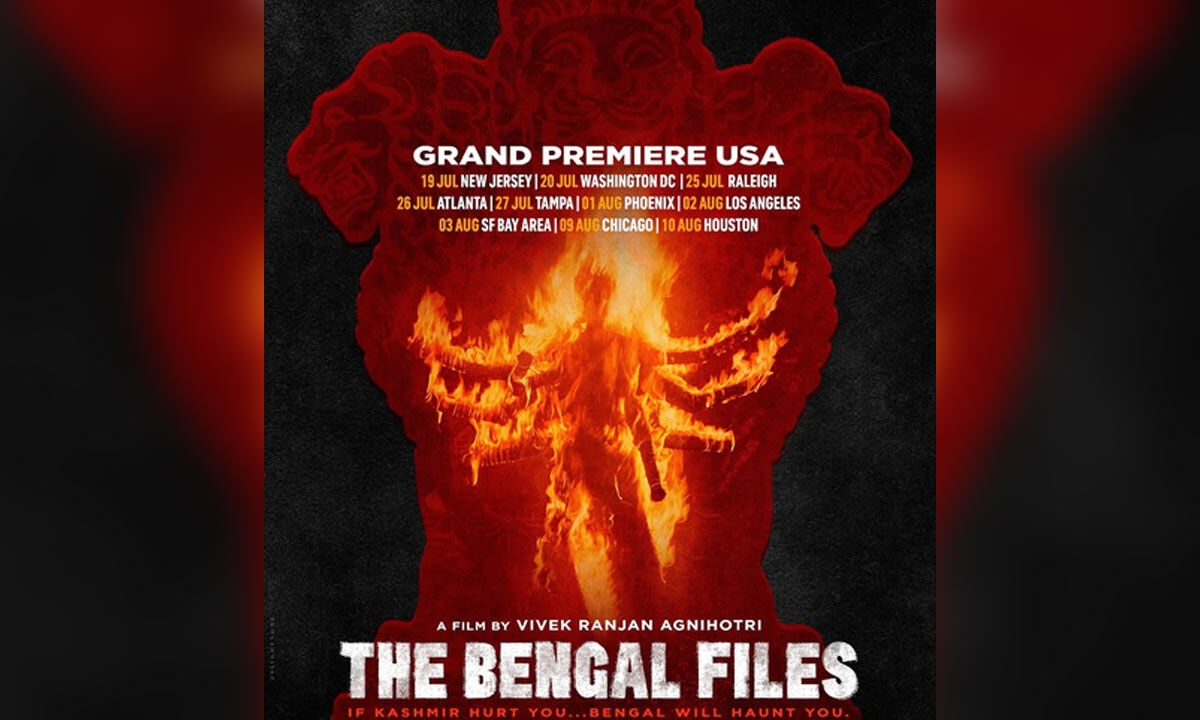 Vivek Agnihotri treats with 'The Bengal Files' promo ahead of the 'Never Again USA Tour'