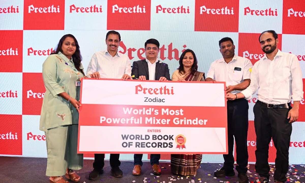 Preethi Zodiac Mixer Grinder Puts India on the World Map as the World's Most Powerful Mixer Grinder