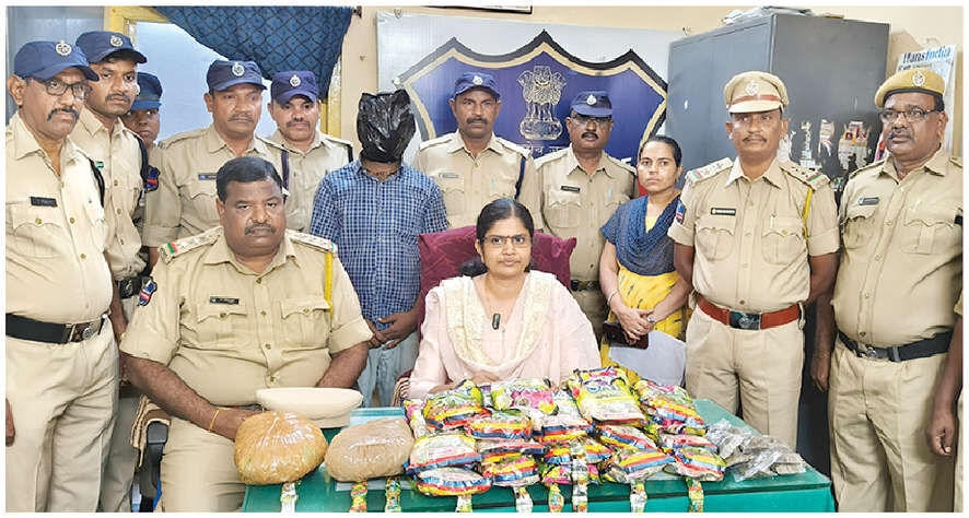 Kirana store owner held for selling ganja chocolates