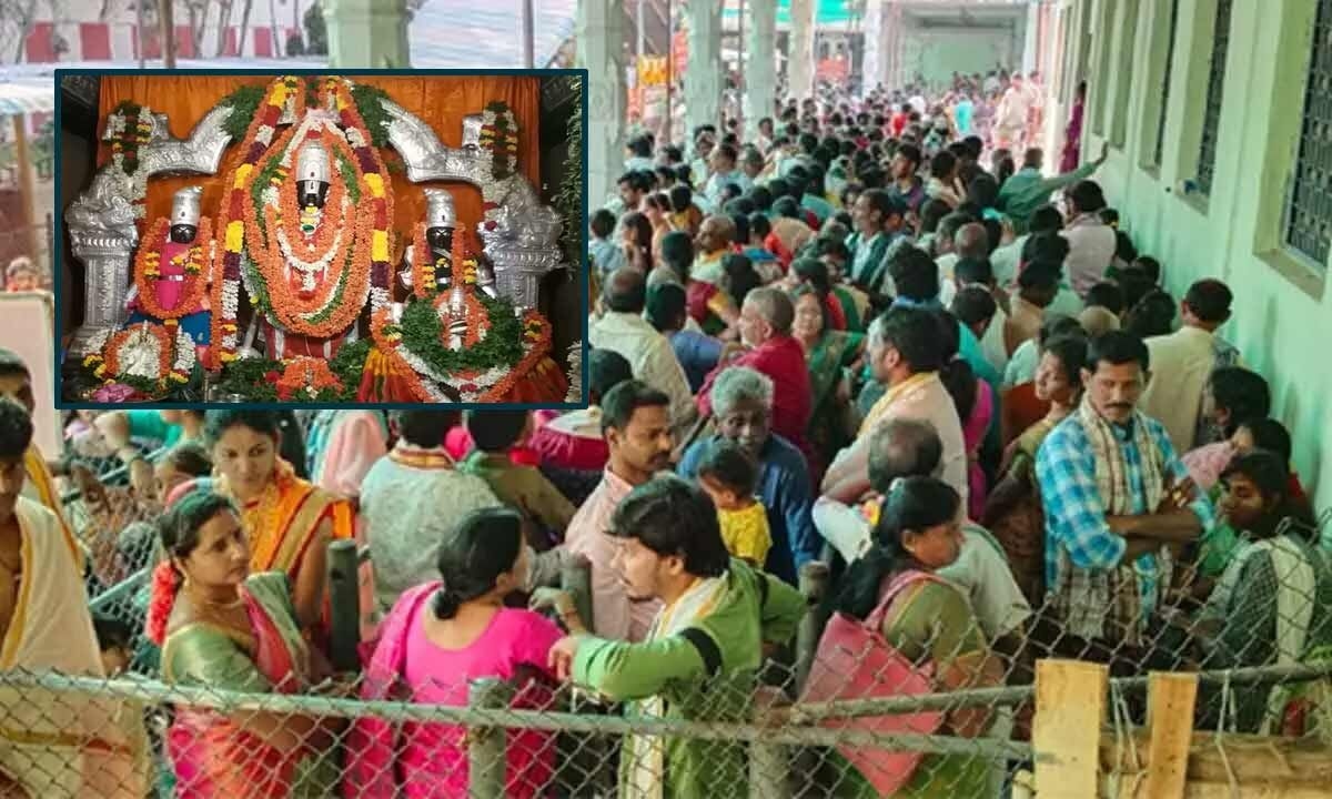 Devotees flock to temples in East and West Godavari amid first Ekadashi