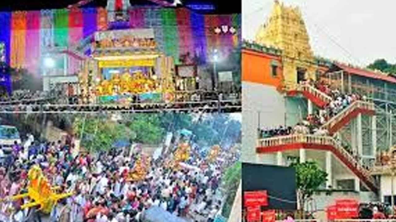 Devotees rush to Bhadrachalam temple for Ekadashi celebrations, to take two hours for darshans