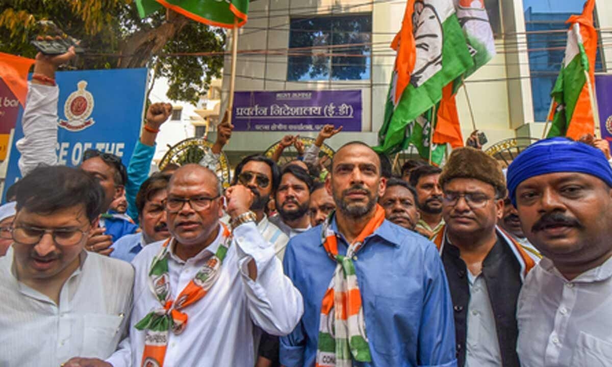 Congress Allavaru slams NDA over law and order; calls Bihar 'crime capital' of India
