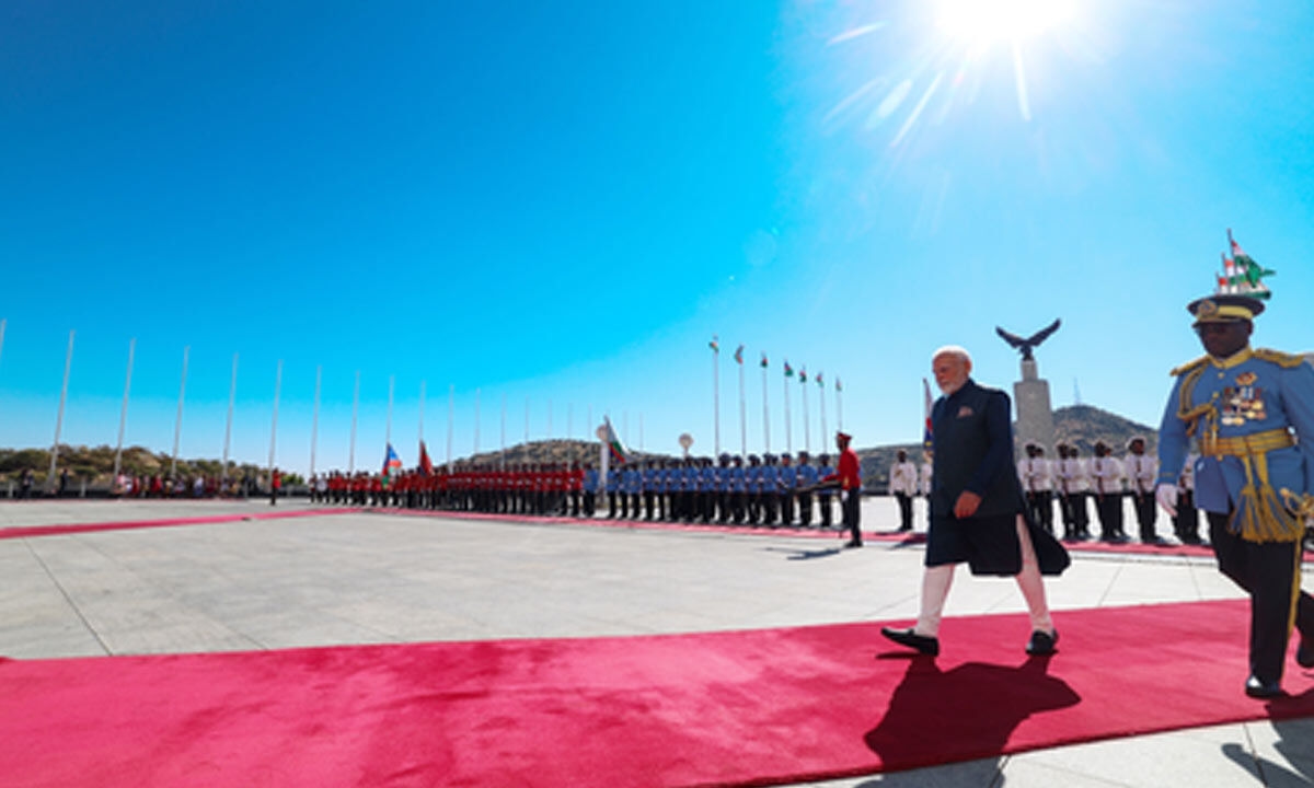 Namibian President hails PM Modi's 'historic' State Visit