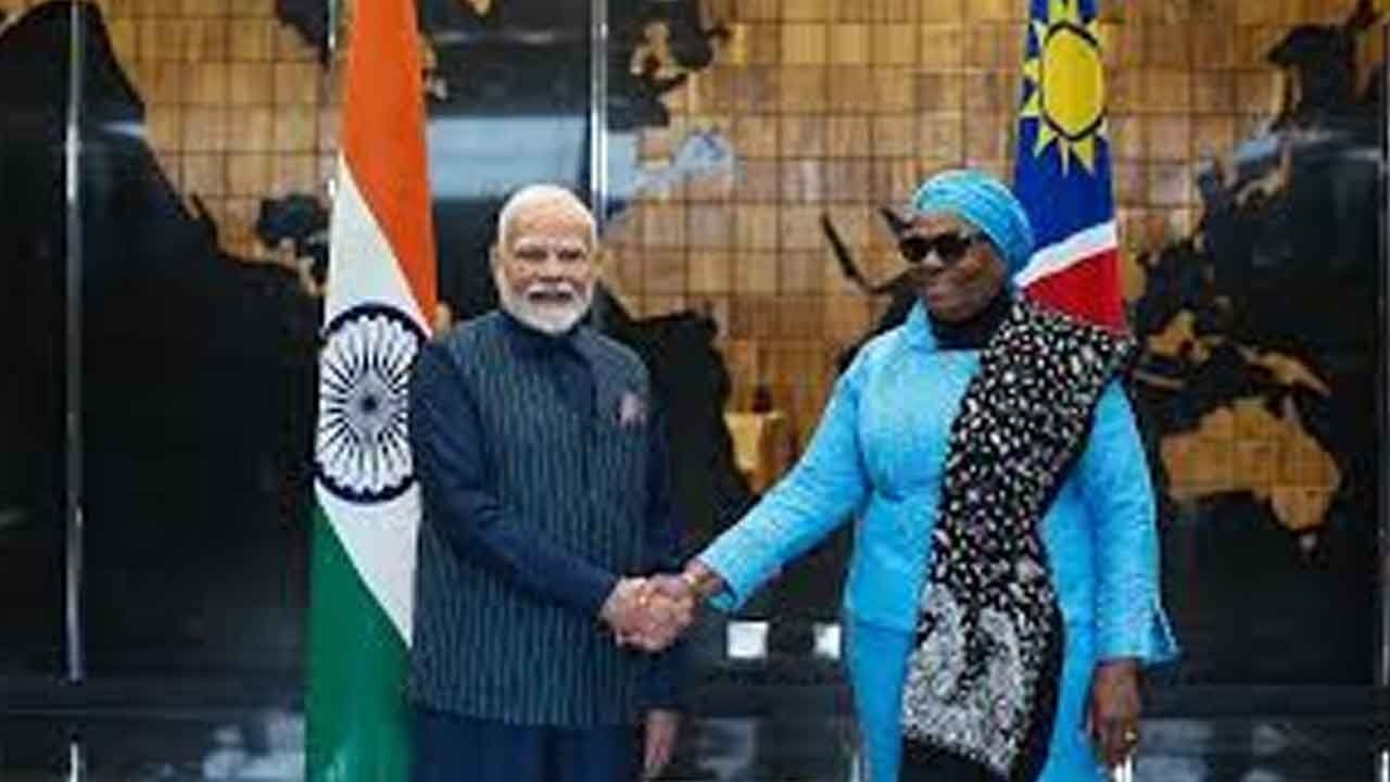 India signs 4 pacts with Namibia on energy, health