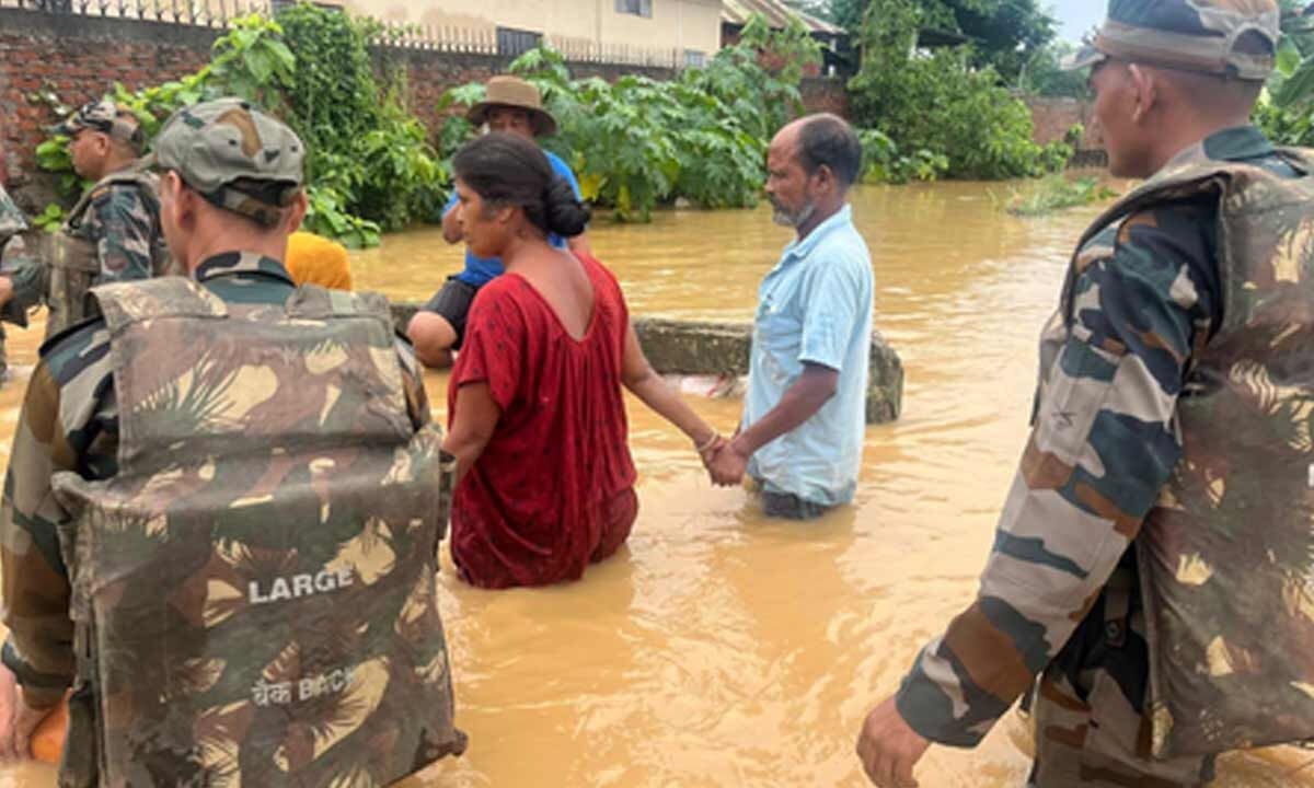 Braving the storm: Indian Army brings hope to flood-hit Northeast under 'Operation Jal Rahat 2'