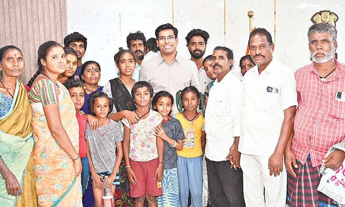 Tirupati Collector leads by example in P-4 initiative
