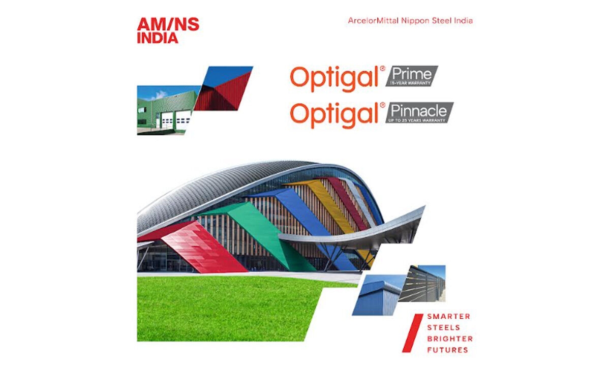 AM/NS India's Optigal® Range: Delivering long lasting, European standard corrosion resistant steel for Telangana's growing infrastructure needs
